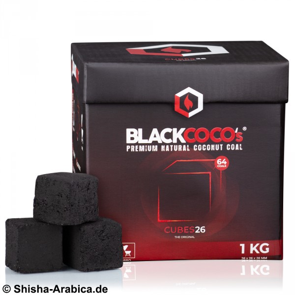 BlackCoco S Naturkohle Kohle Shisha Arabica