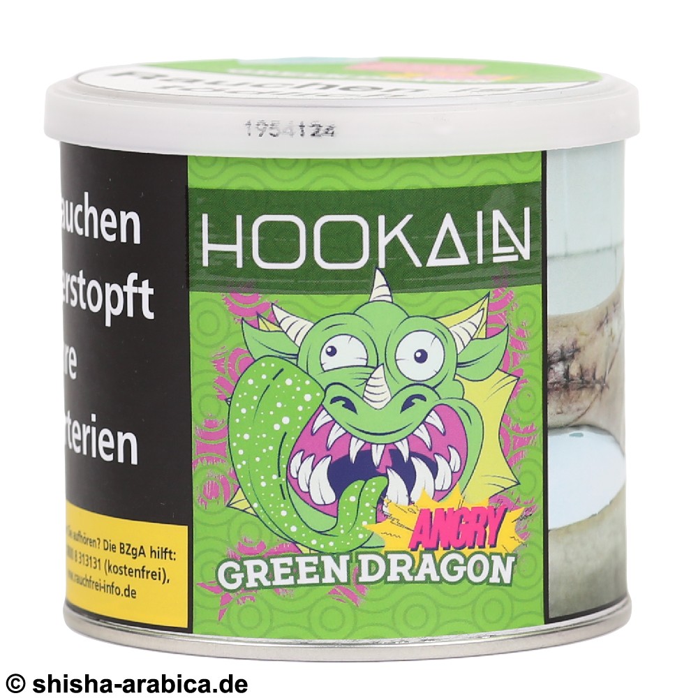 Hookain Tobacco - Angry Green Dragon 200g