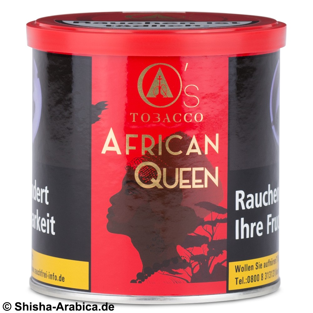 O's Tobacco Red - African Queen 200g