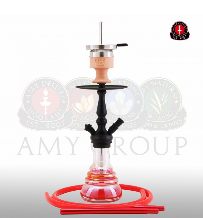 Amy 340R Little Zuri Rainbow Red (Matt Schwarze Säule)