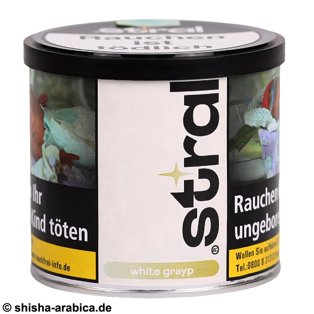Stral Tobacco - White Grayp 200g