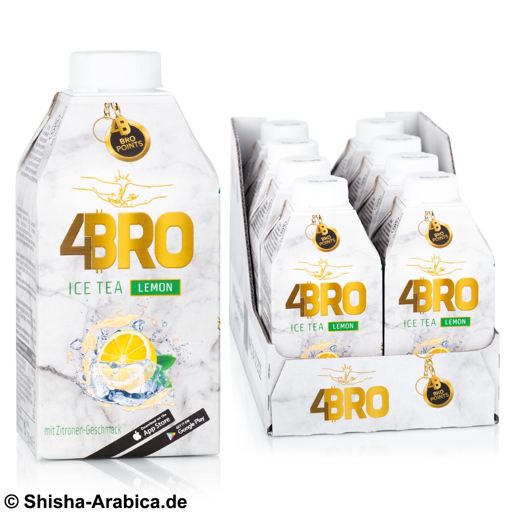 4BRO Ice Tea - Lemon - 8 x 500ml