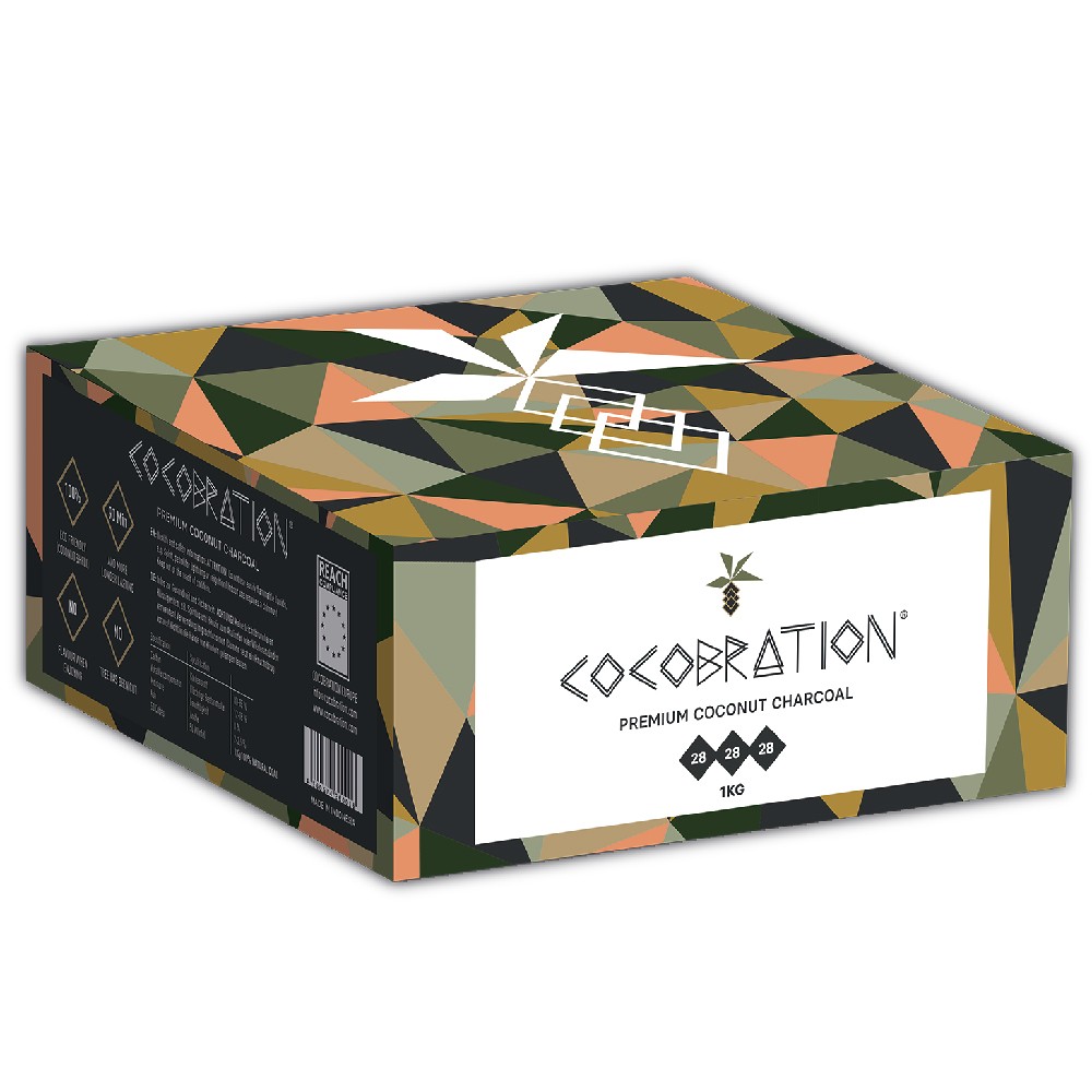 Cocobration 28er Naturkohle 1kg