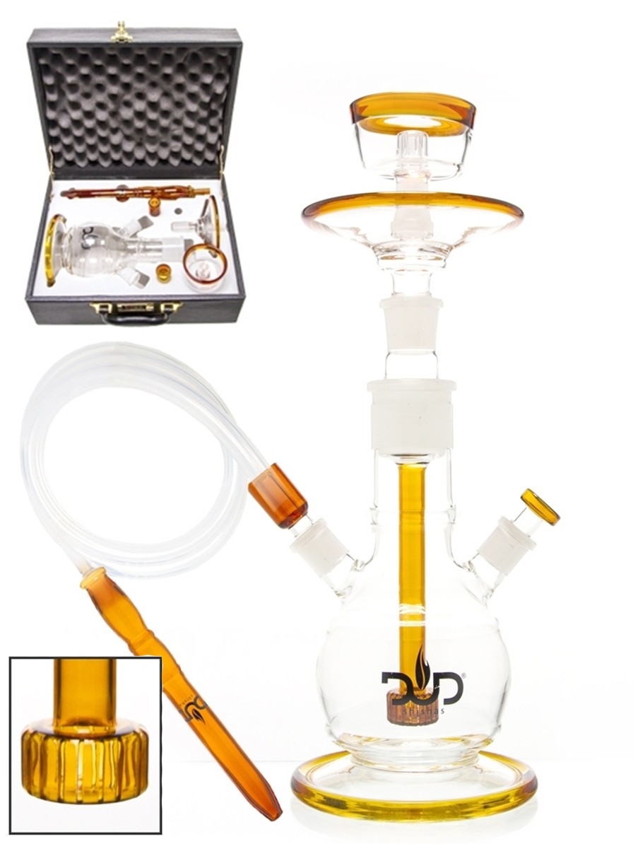 DUD Glass Shisha Moonlight Amber + Box