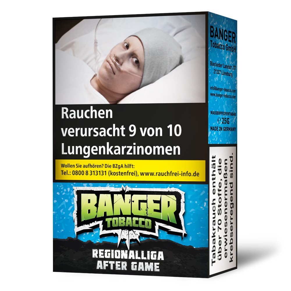 Banger Tobacco 25g - Regionalliga After Game