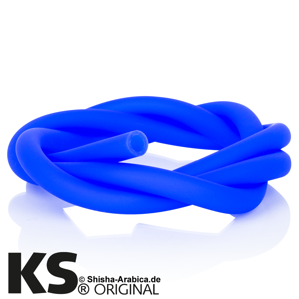 KS Silikonschlauch Softtouch Blau