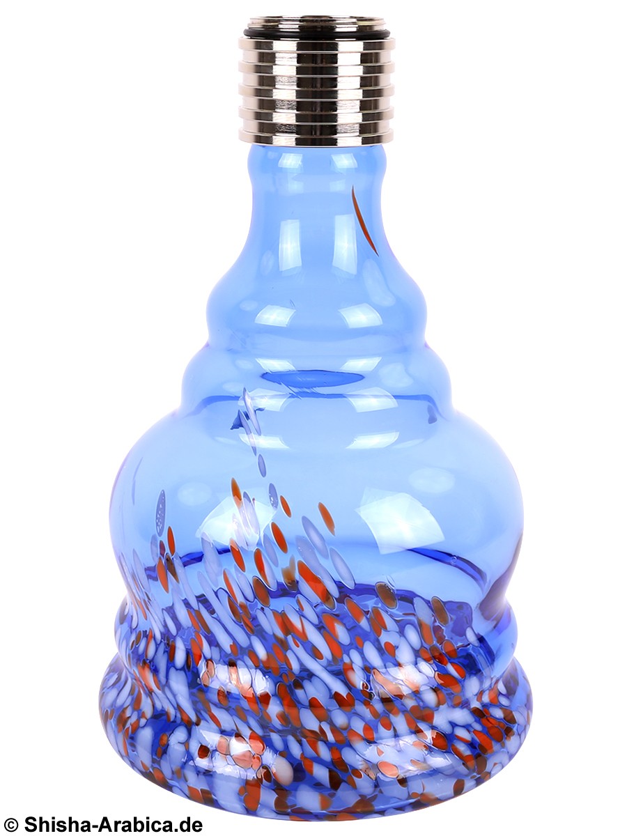 MYA MX Blue Bubble Orange/Aqua Glas