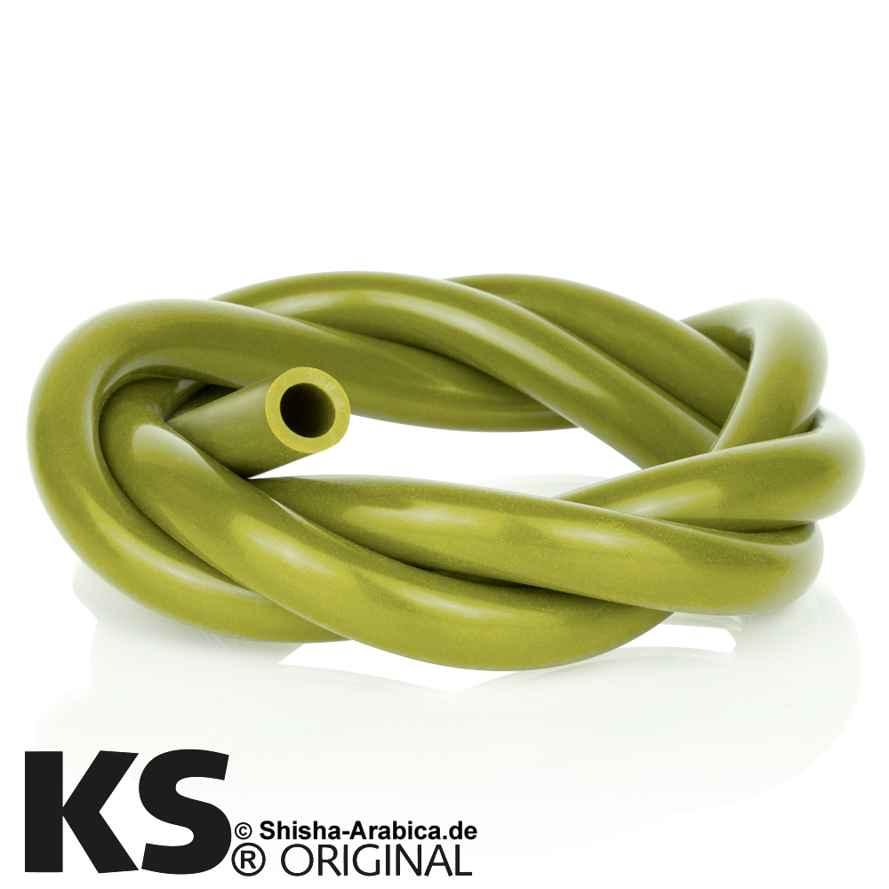 KS Silikonschlauch Olive