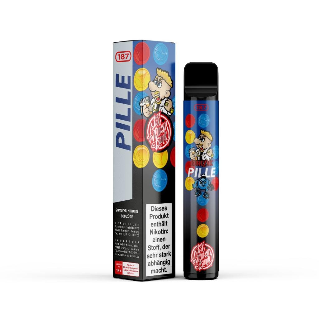 187 Strassenbande Disposable E-Shisha 600 Züge Pille