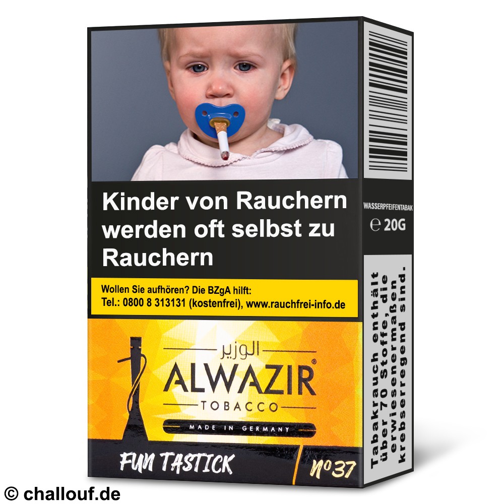 Alwazir Tobacco 20g - Fun Tastick (No.37)