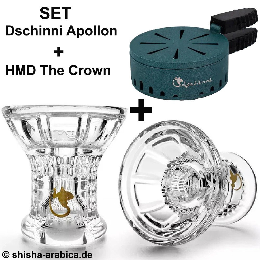 Set | Dschinni Apollon inkl. The Crown HMD Türkis