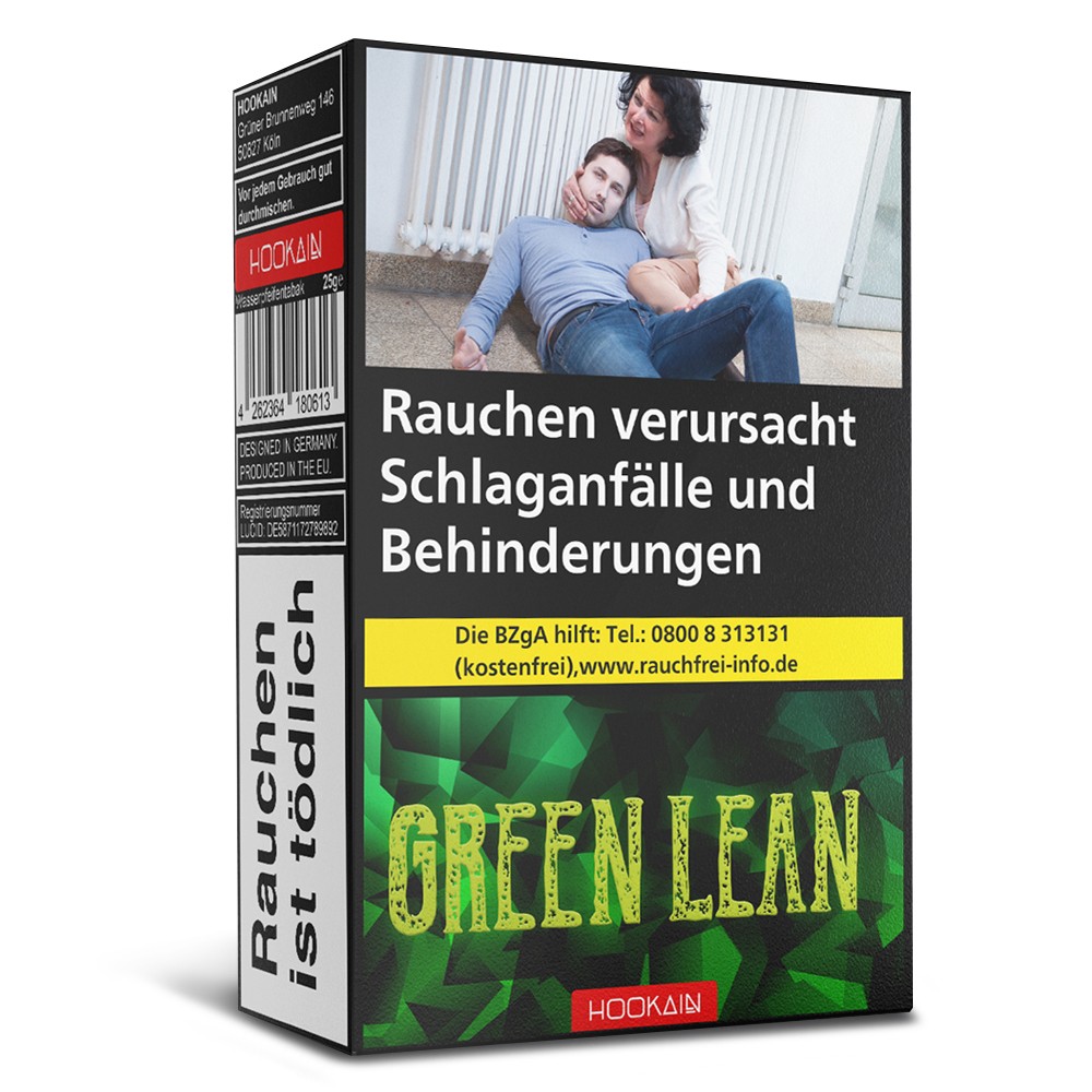 Hookain Tobacco 25g - Green Lean