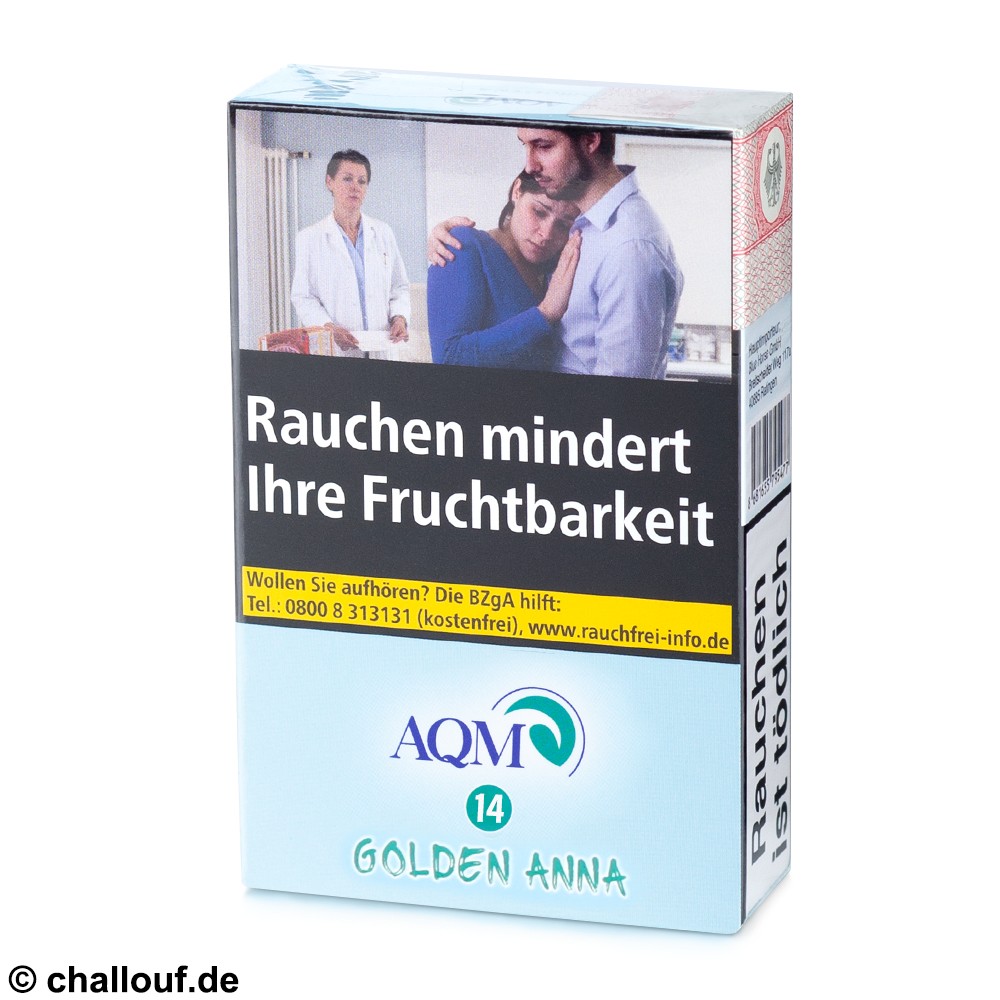 Aqua Mentha Tobacco 25g - Golden Anna No.14