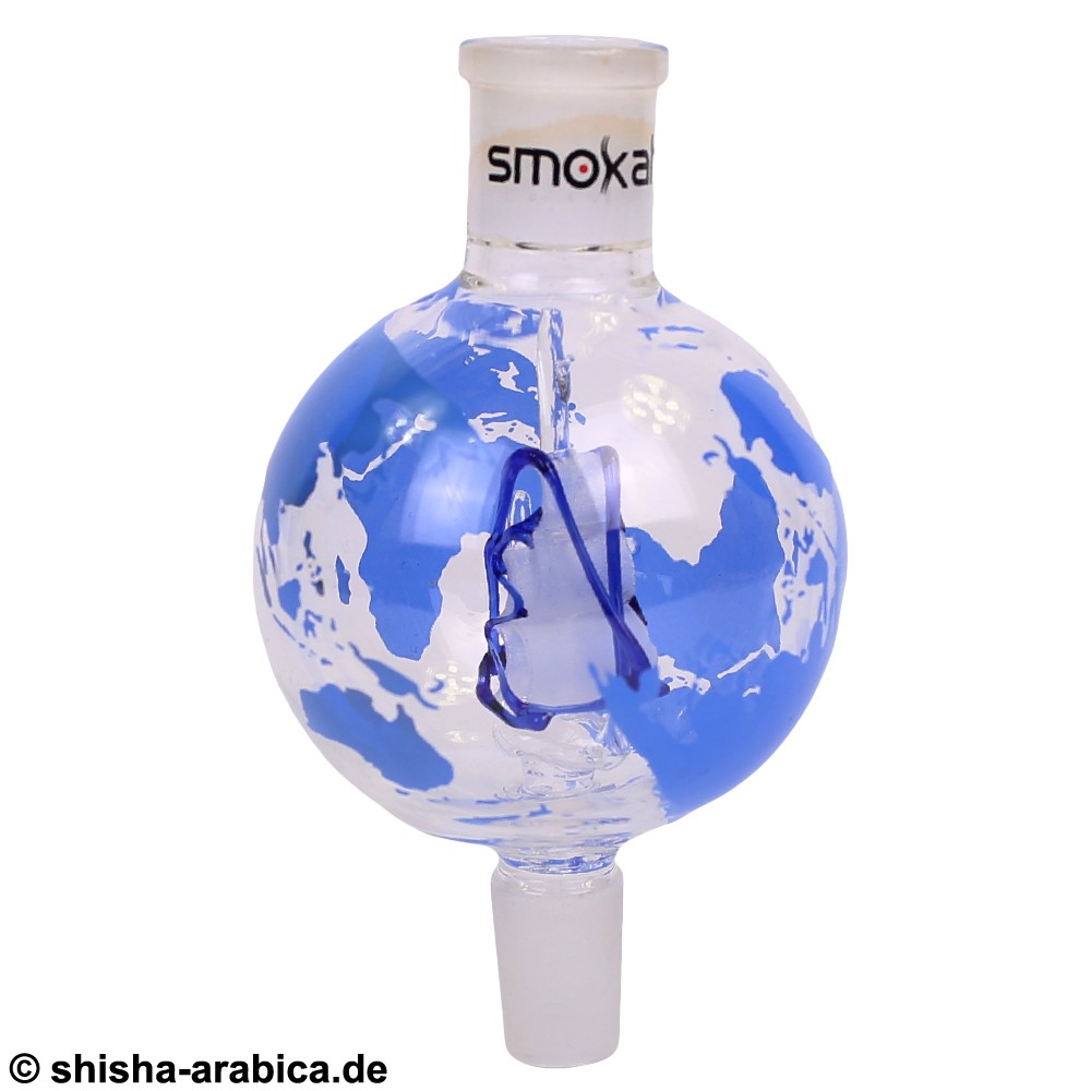 Smokah Molassefänger Globe Blue