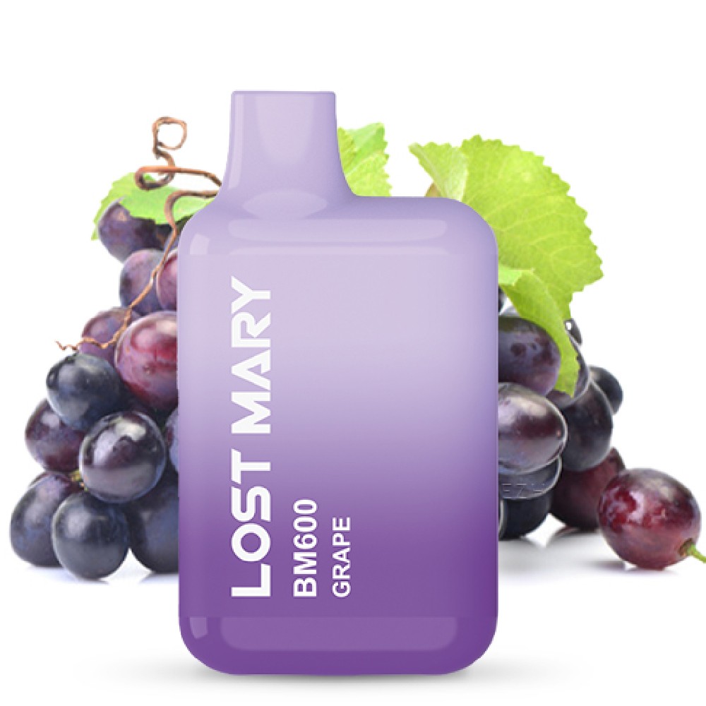 Lost Mary Disposable E-Shisha 600 Züge Grape