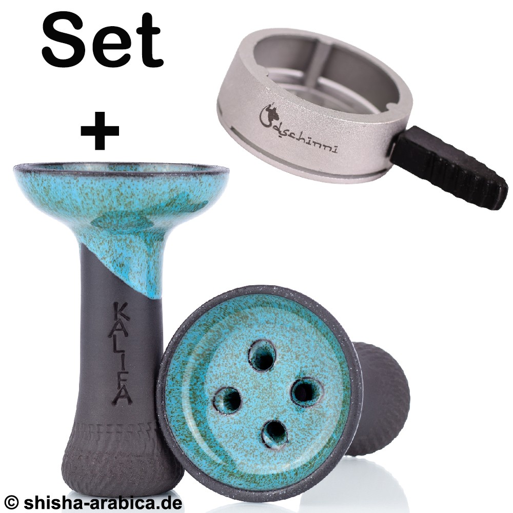 Set | Kalifa Classic Neptun inkl. Dschinni HMD Screen Silver