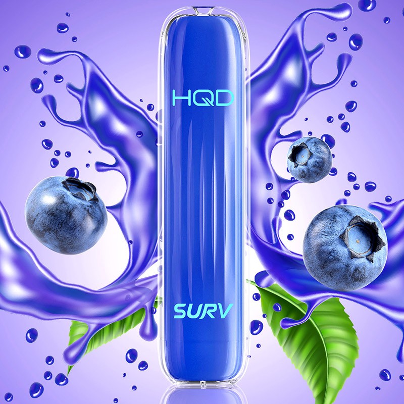 HQD Surv Disposable E-Shisha 600 Züge Blueberry