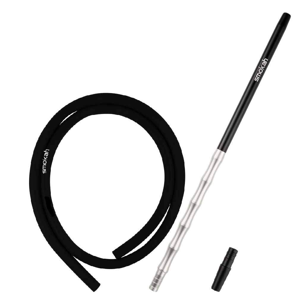 Smokah Schlauchset Futuro Black Silver
