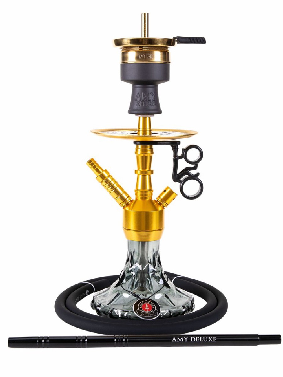 Amy Deluxe 107.03 Alu Brilli S Black (goldene Säule)