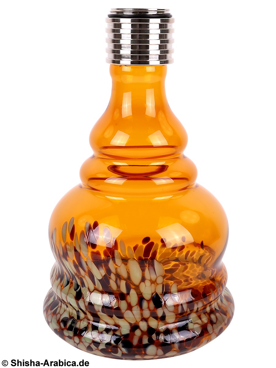 MYA MX Amber Bubble Brown/Cream Glas