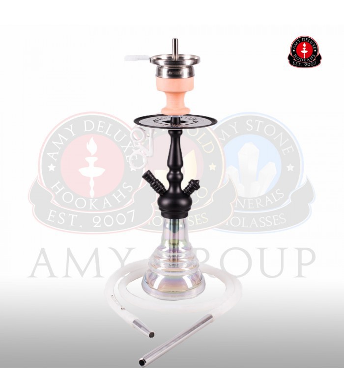 Amy 340R Little Zuri Rainbow Clear (Matt Schwarze Säule)