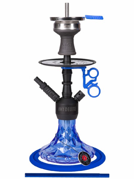 Vorschau: Amy Deluxe 107.03 Alu Brilli S Blue (Matt schwarze Säule) Vorschau: Amy Deluxe 107.03 Alu Brilli S Blue (Matt schwarze Säule)