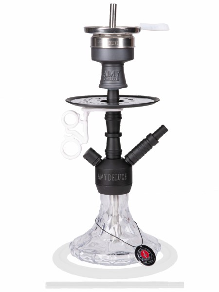 Amy Deluxe 107.03 Alu Brilli S Clear (Matt schwarze Säule) Amy Deluxe 107.03 Alu Brilli S Clear (Matt schwarze Säule)