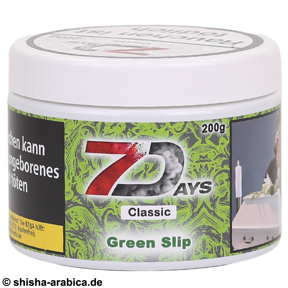 7 Days Classic - Green Slip 200g