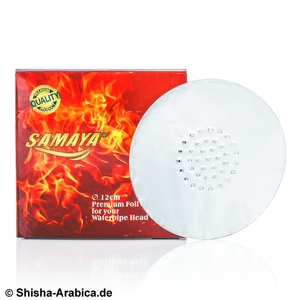 Samaya Alufolie Gelocht 100St. Ø12cm