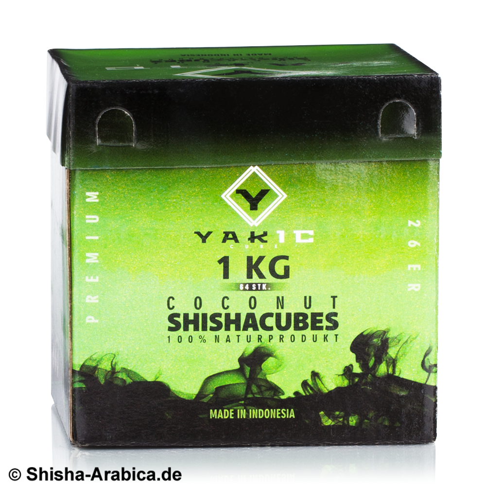 Yakic Cubes Naturkohle 1kg