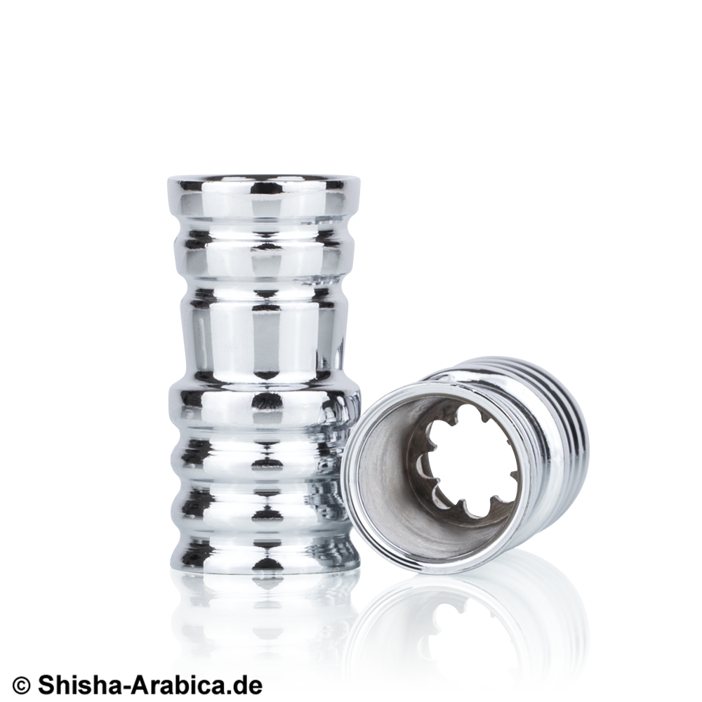 AMY / NPS / BOOST Schlauchadapter Chrome