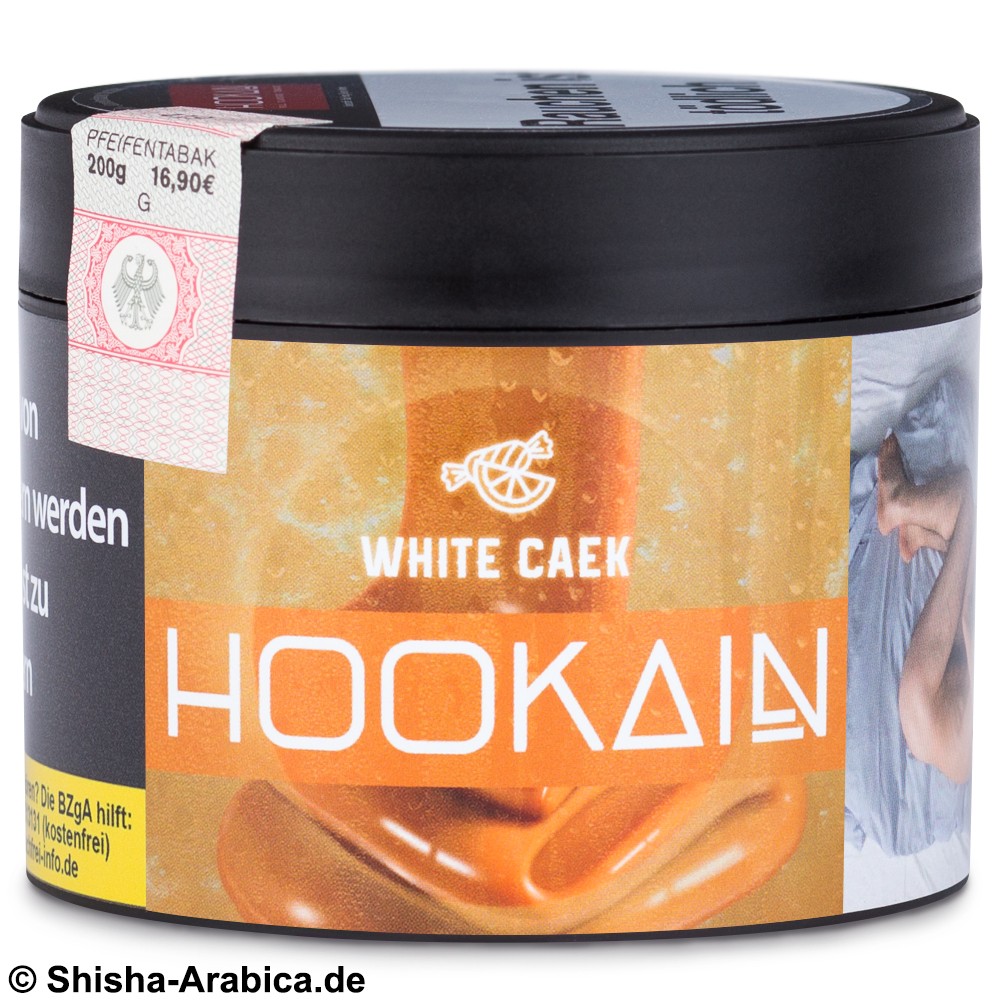 Hookain Tobacco - White Caek 200g