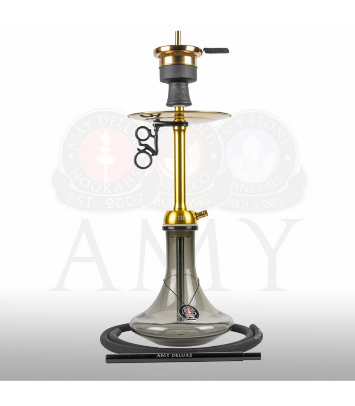 Amy Deluxe 121.02 Alu Sleek S Black (Goldene Säule)