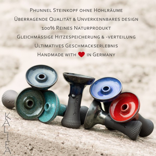 Vorschau: Set | Kalifa Phunnel inkl. HMD-Aufsatz & Stopfer - Java Vorschau: Set | Kalifa Phunnel inkl. HMD-Aufsatz & Stopfer - Java