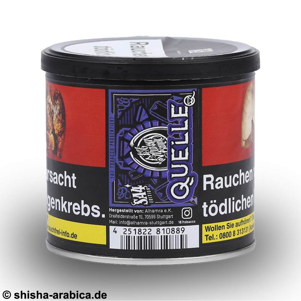 187 Tobacco Quelle 200g TPD2