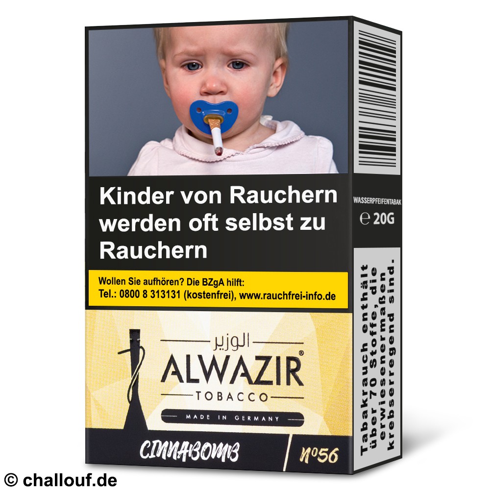 Alwazir Tobacco 20g - Cinnabomb (No.56)