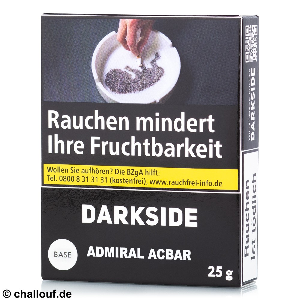 Darkside Tobacco 25g Base - Admiral Acbar