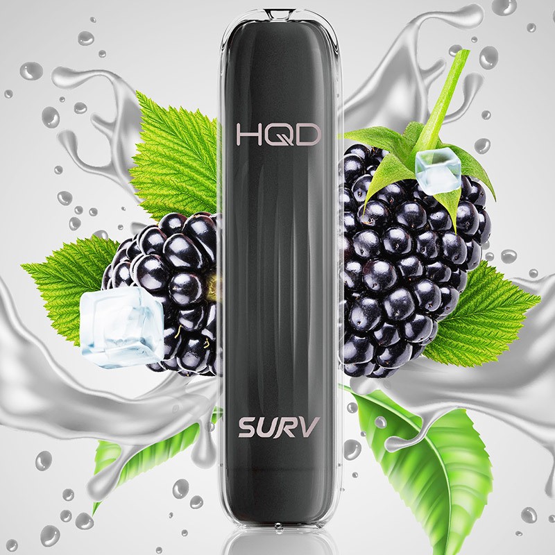 HQD Surv Disposable E-Shisha 600 Züge Blackberry Ice