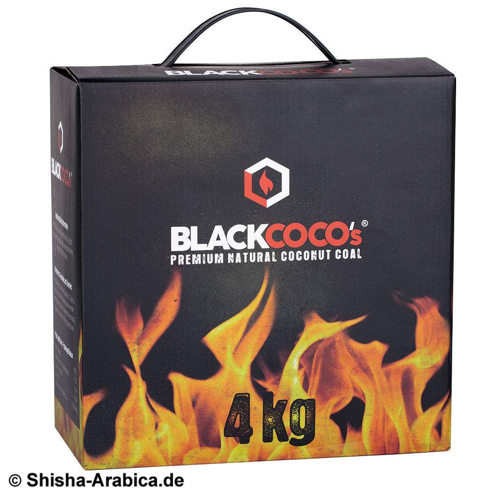 Black Coco's Premium Kokosnuss Naturkohle 4kg