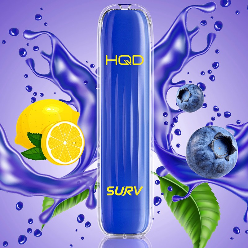 HQD Surv Disposable E-Shisha 600 Züge Blueberry Lemonade