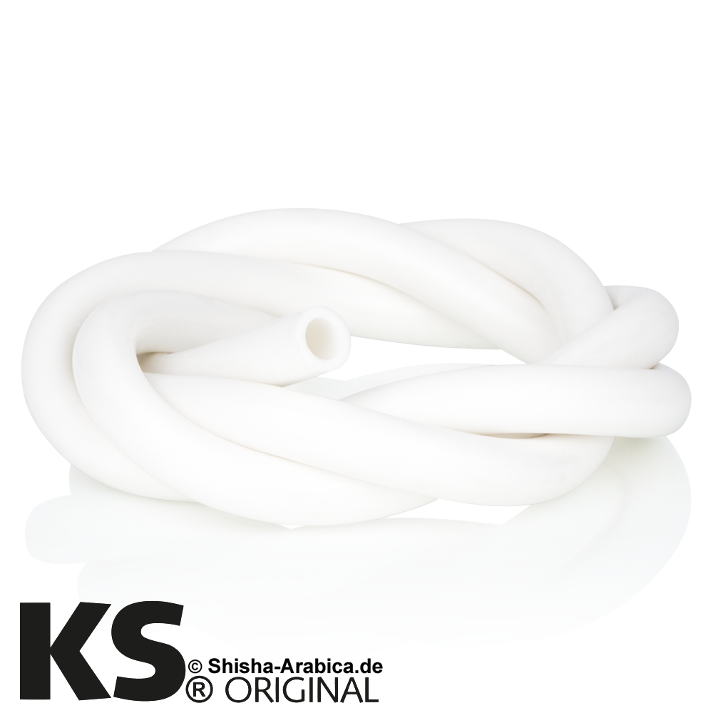 KS Silikonschlauch Weiss