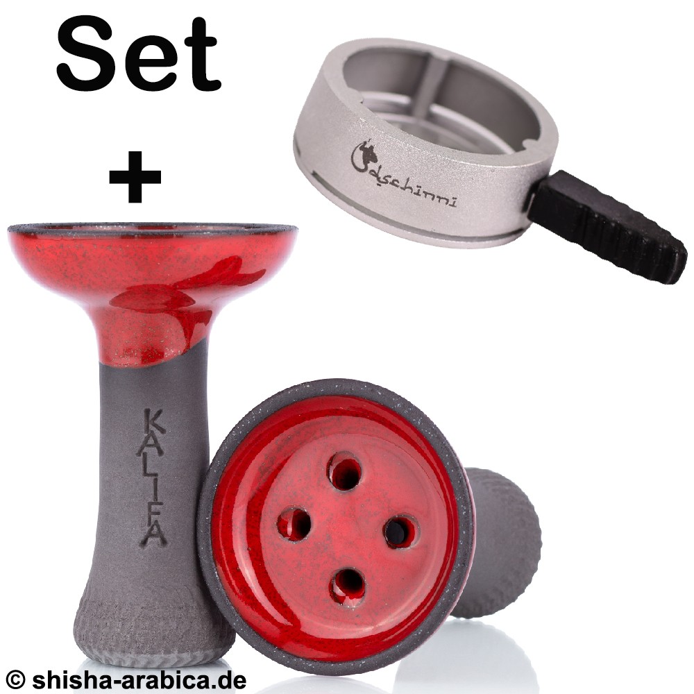 Set | Kalifa Classic Rubin inkl. Dschinni HMD Screen Silver