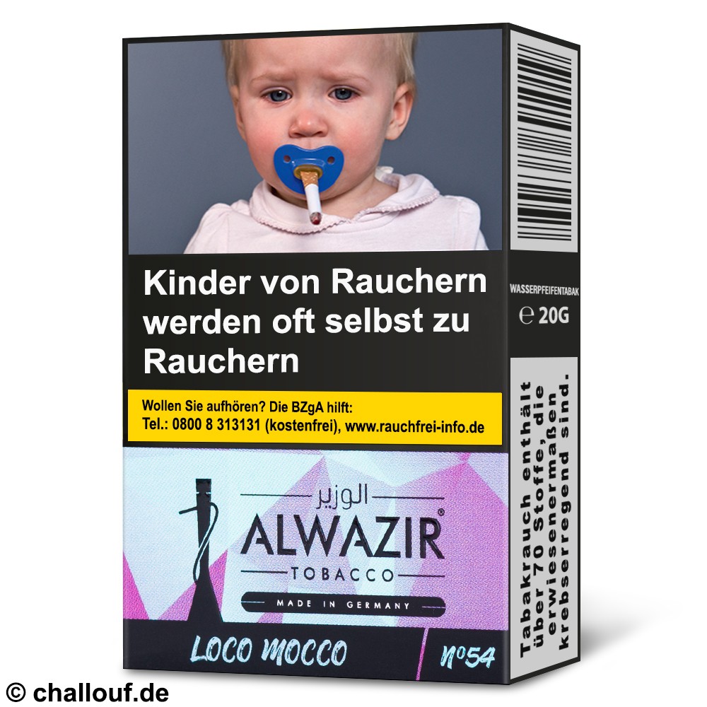 Alwazir Tobacco 20g - Loco Mocco (No.54)