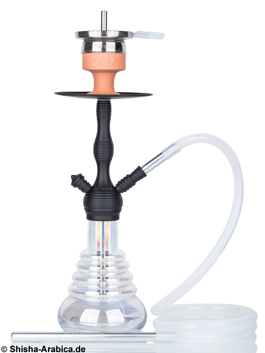 Amy 470R Small Rips Rainbow Clear (Matt Schwarze Säule)