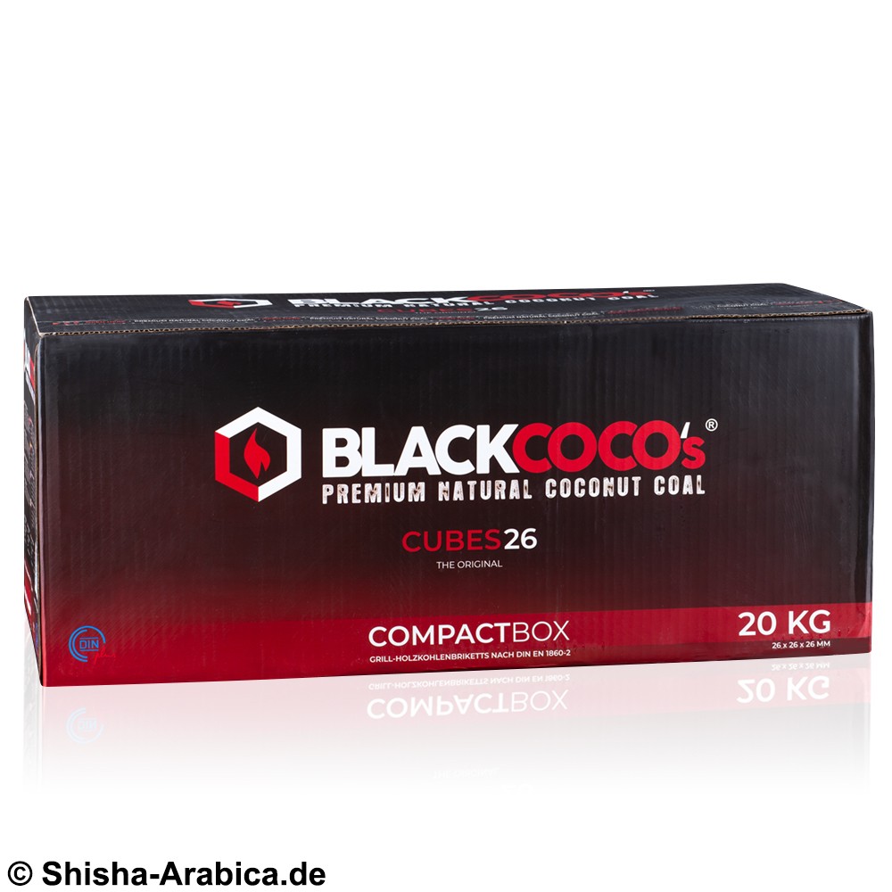 BlackCoco's Cubes26 Naturkohle Gastro 20kg