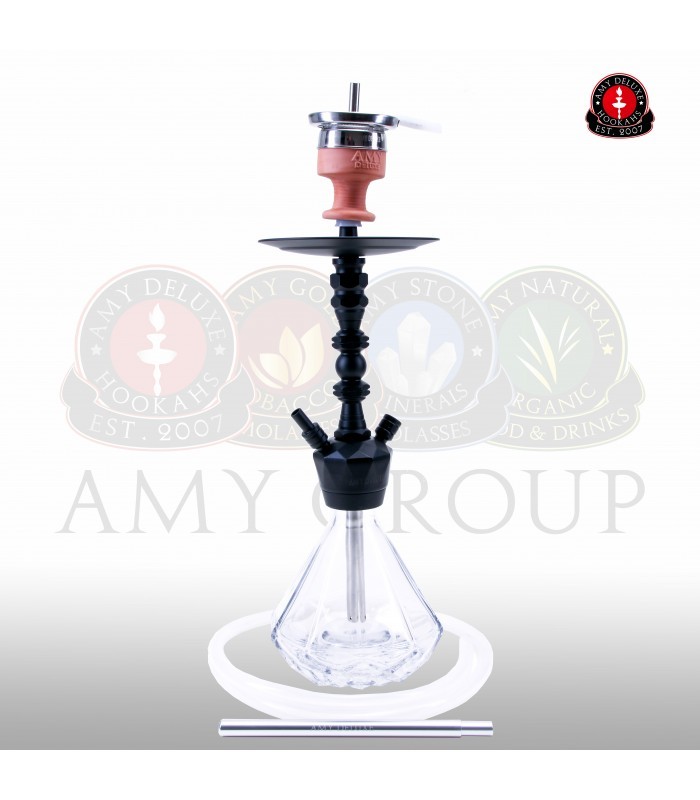Amy Deluxe 062 Alu Diamond S Clear (Matt schwarze Säule)