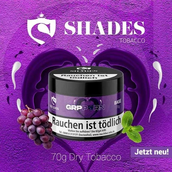 Shades Tobacco 70g - GRP PRN