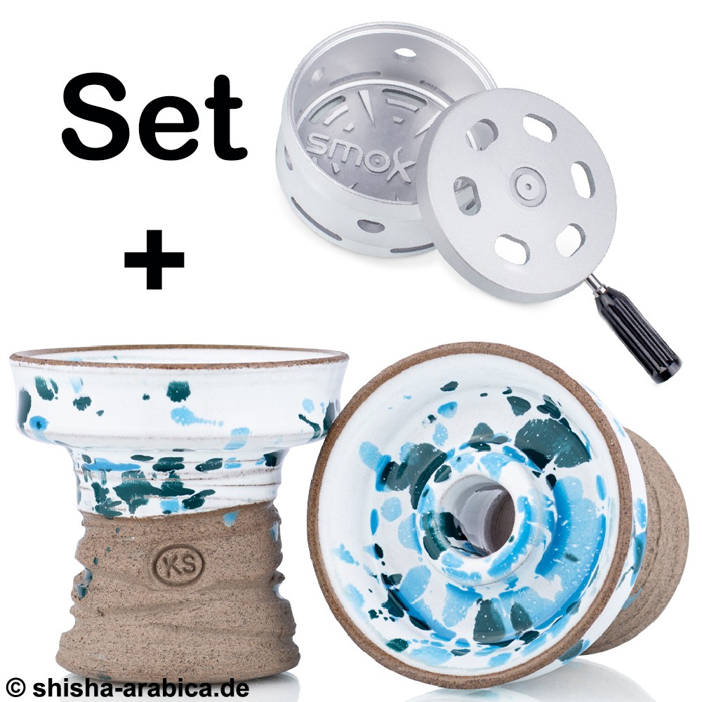 SET I KS Player KornblumenBrei inkl. Smokah HMD 2.0 Silver