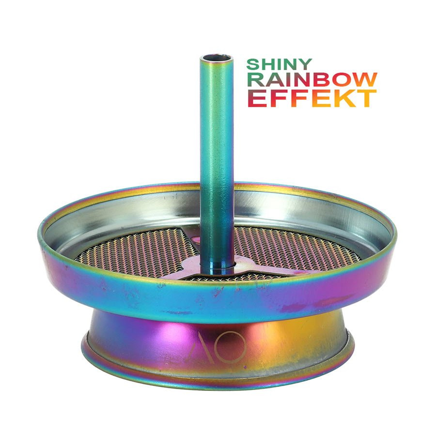 AO Kaminaufsatz Strainer Edelstahl Rainbow