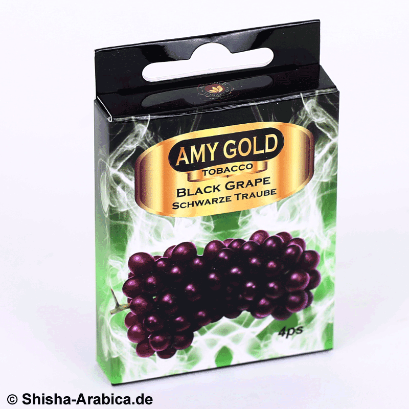 Amy Gold My Smoke Kartusche Black Grape 4er Pack